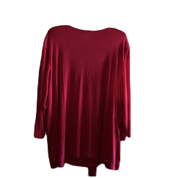 2 in 1 red top 2X - Picture 2 of 2